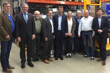 CDU Mars­berg besucht Inte­gra­ti­ons­be­trieb AUB